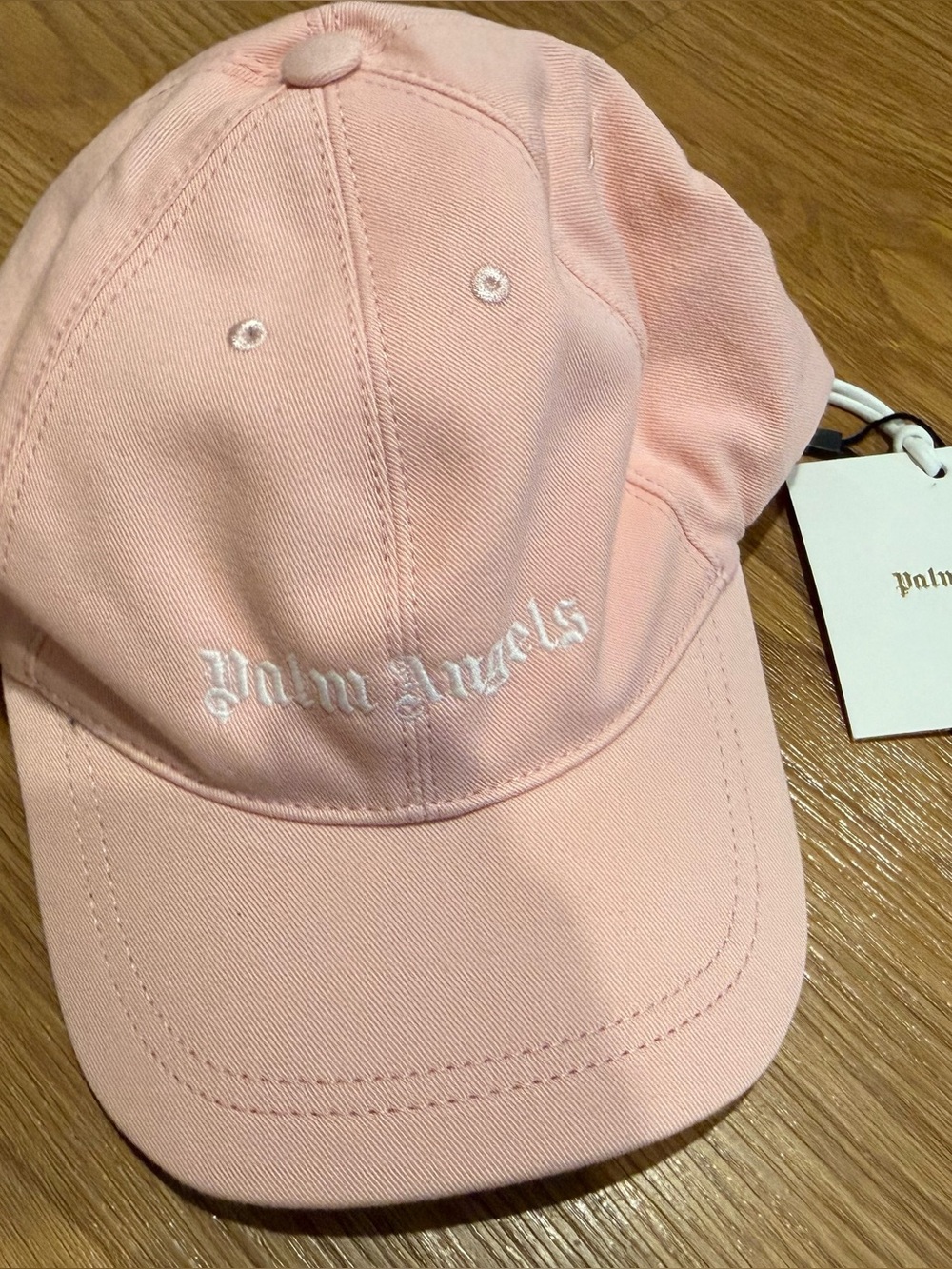 Palm Angels Pink Baseball Cap BRAND NEW size 8 kids